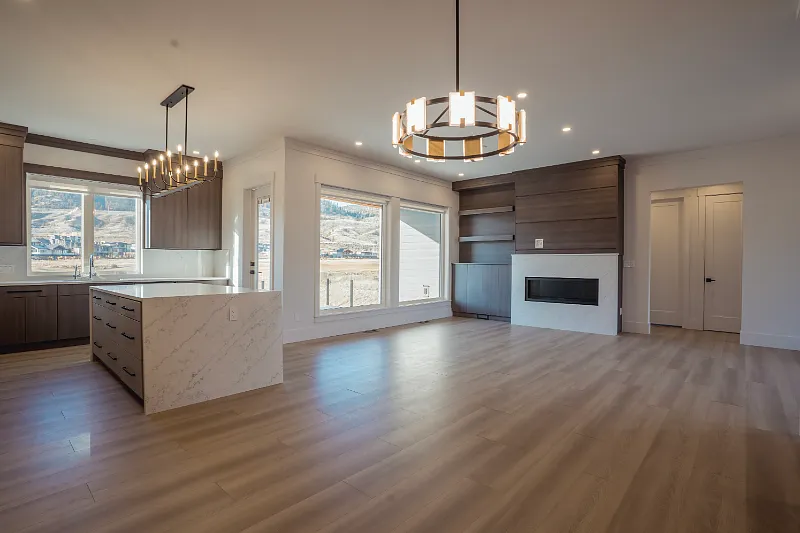 Custom new home in Tobiano, BC built by Double G Construction