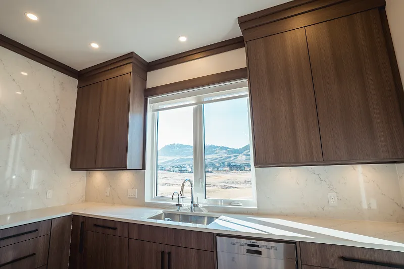 Custom new home in Tobiano, BC built by Double G Construction
