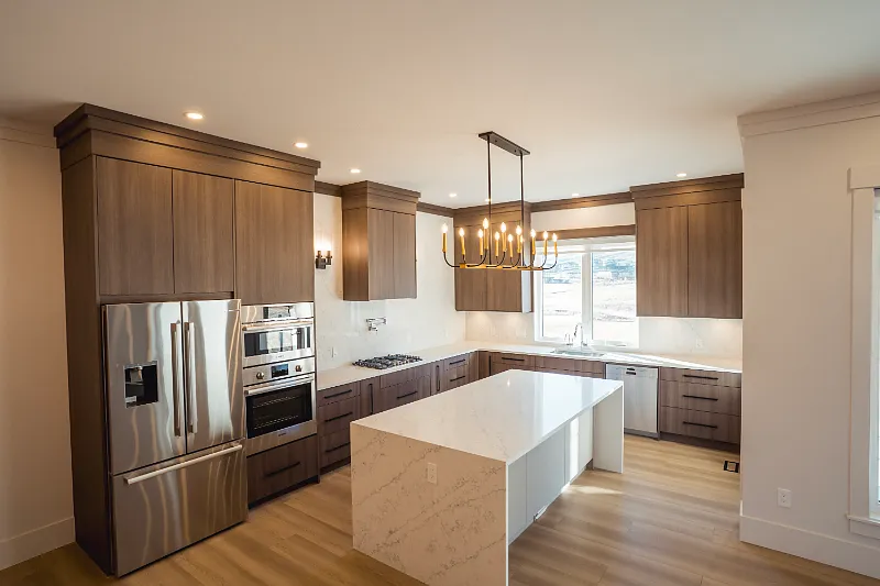 Custom new home in Tobiano, BC built by Double G Construction