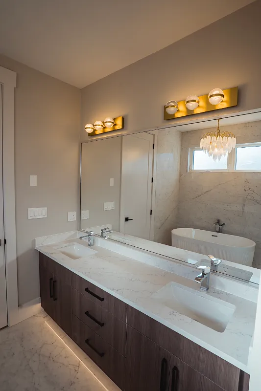 Custom new home in Tobiano, BC built by Double G Construction